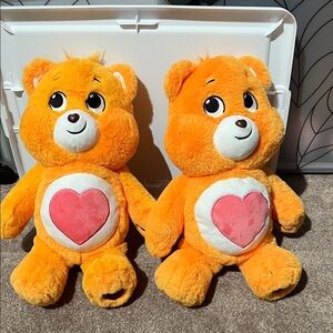 Orange Care Bears Tender heart Bear Toy with Heart